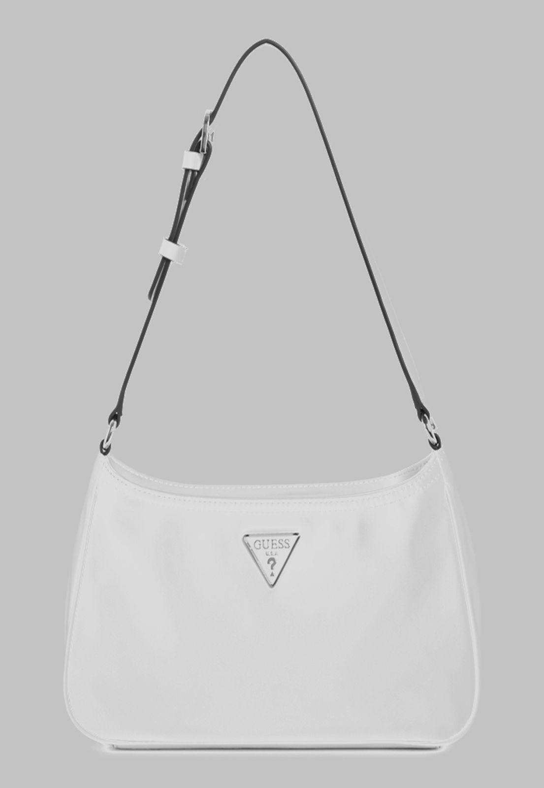 Cartera Guess Little Bay Shoulder Bag Whi Blanco-0