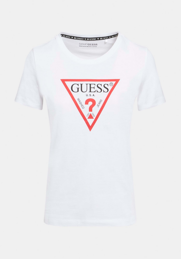 Polera Ss Cn Original Teee G011 Blanco Guess-3