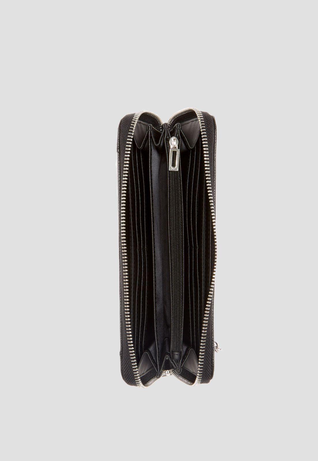 Billetera Hassie Slg Large Around Bla Negro Guess-2
