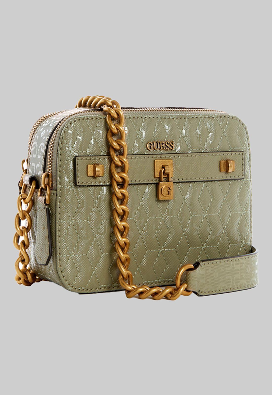 Cartera Noelle Crossbody Camera Sag Verde Guess-1