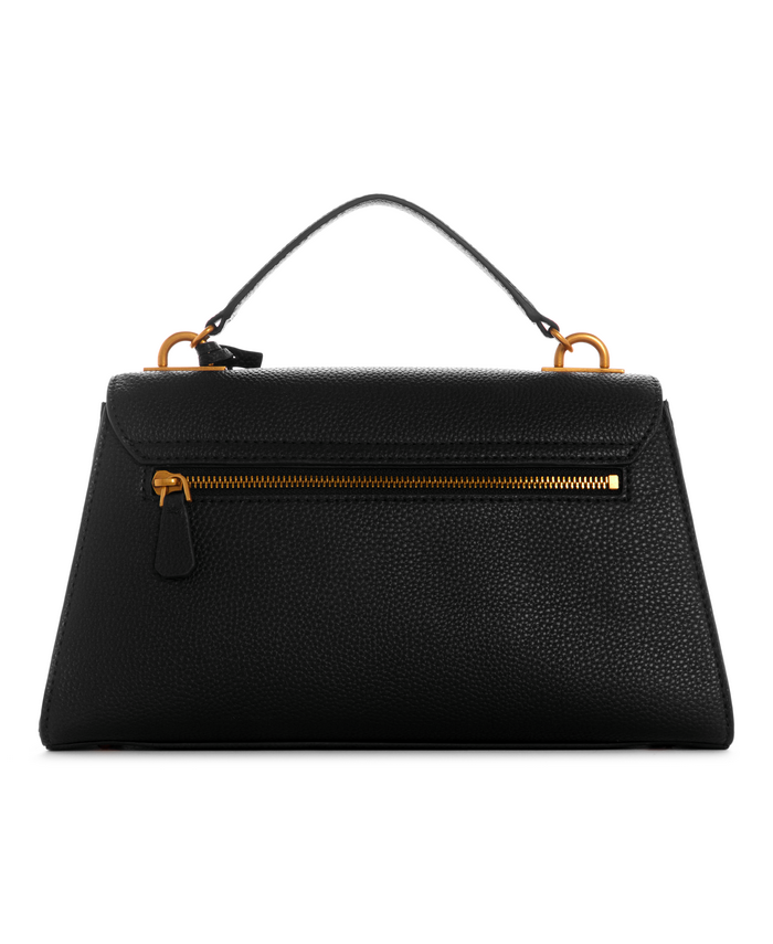 Cartera Guess Enisa Top Handle Flap Bla Negro-2