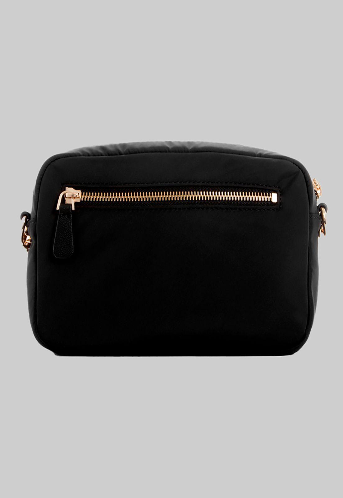 Cartera Eco Gemma Camera Bag Bla Negro Guess-2