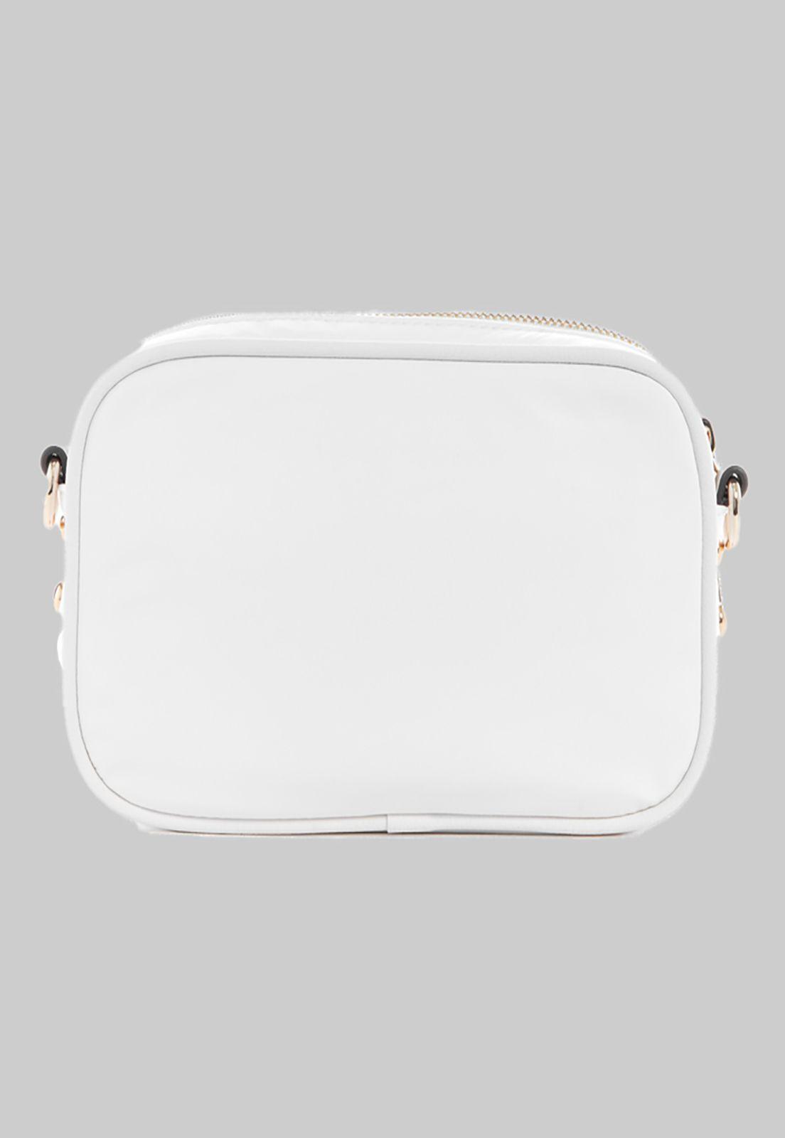 Mini Cartera Guess Eco Gemma Crossbody Camera Whi Blanco-2