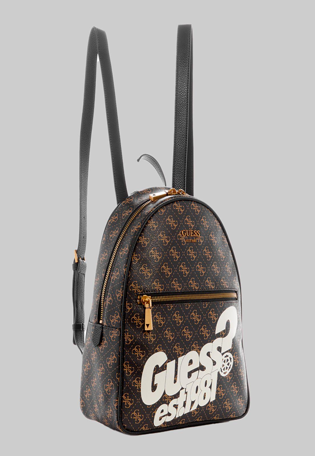 Mochila Guess Vikky Backpack Bnl Café-1