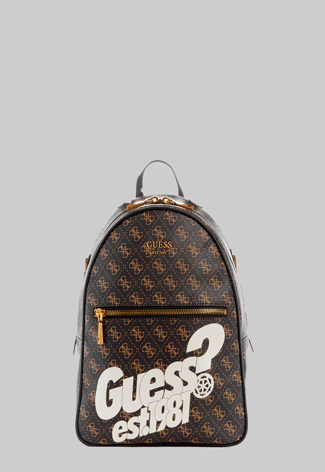 Mochila Guess Vikky Backpack Bnl Café-0