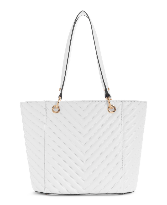 Cartera Guess Noelle Small Elite Tote Whi Blanco-2