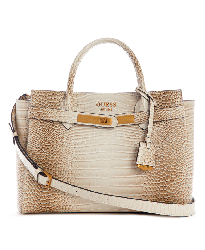 Cartera Guess Enisa High Society Satche Nat Crema-0