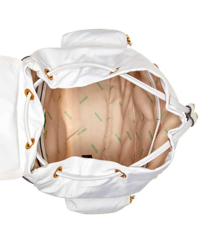 Mochila Eco Gemma Backpack Whi Blanco Guess-3