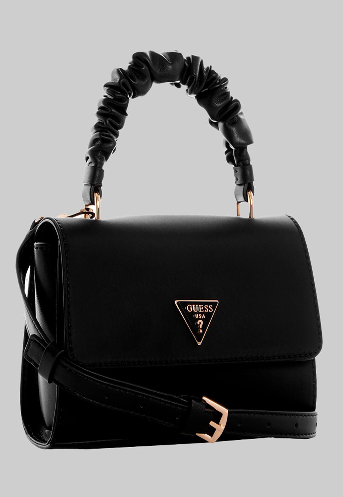 Mini Cartera Mariana Top Handle Bla Negro Guess-1