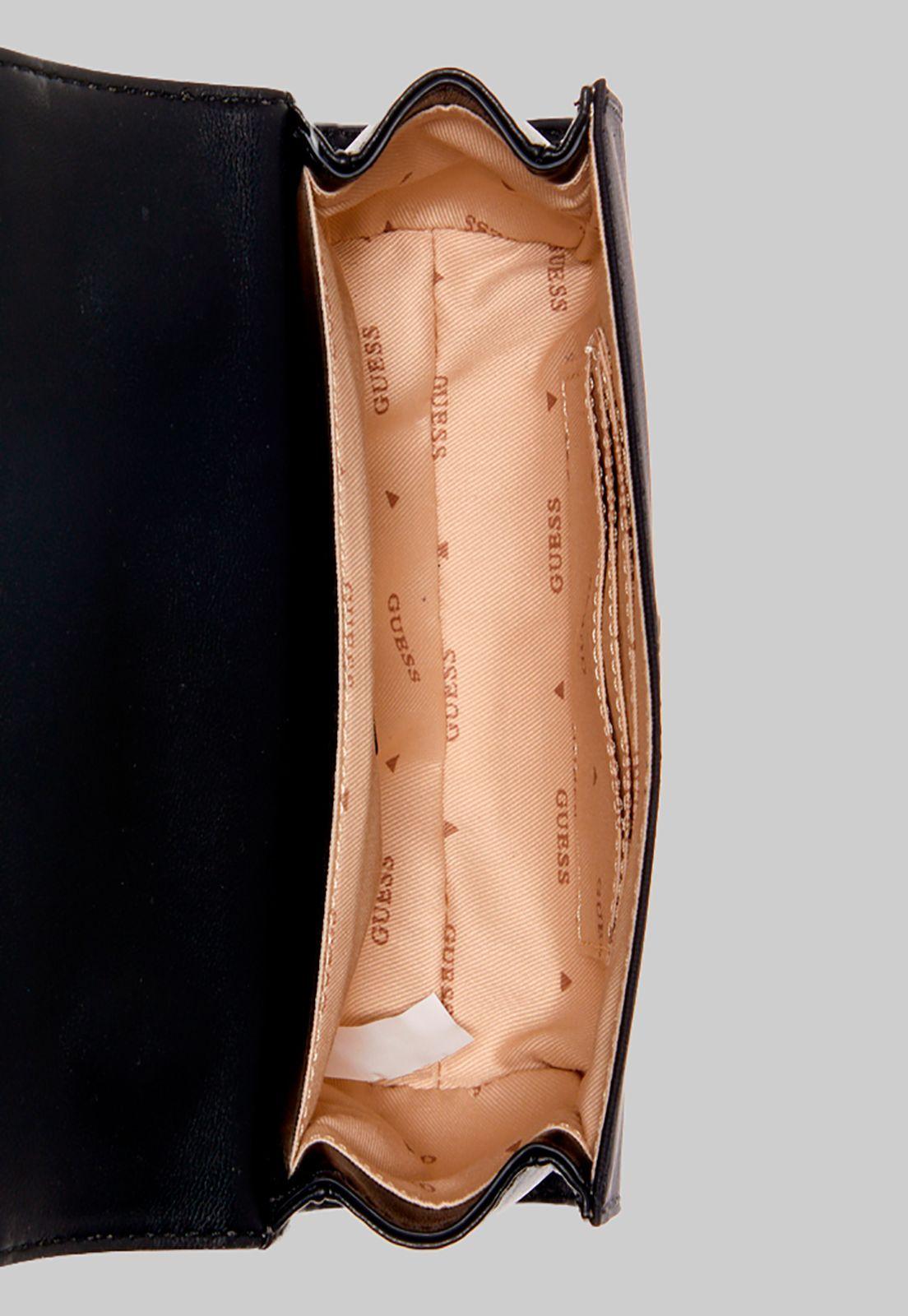 Mini Cartera Mariana Top Handle Bla Negro Guess-3