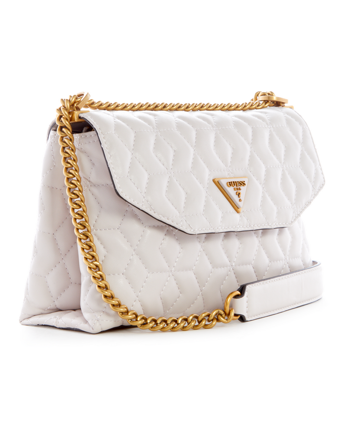 Cartera Guess Elenia Convertible Xbody Flap Sto Blanco-1