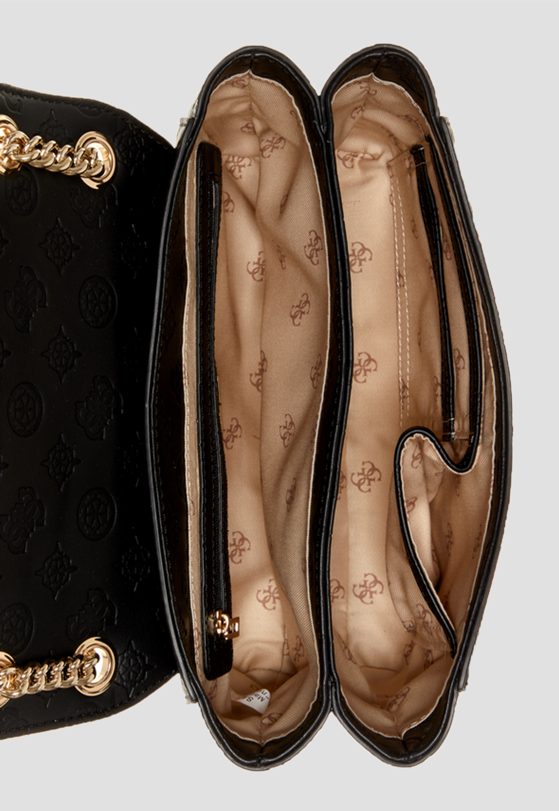 Cartera Carlson Convertible Xbody Flap Negro Guess-3