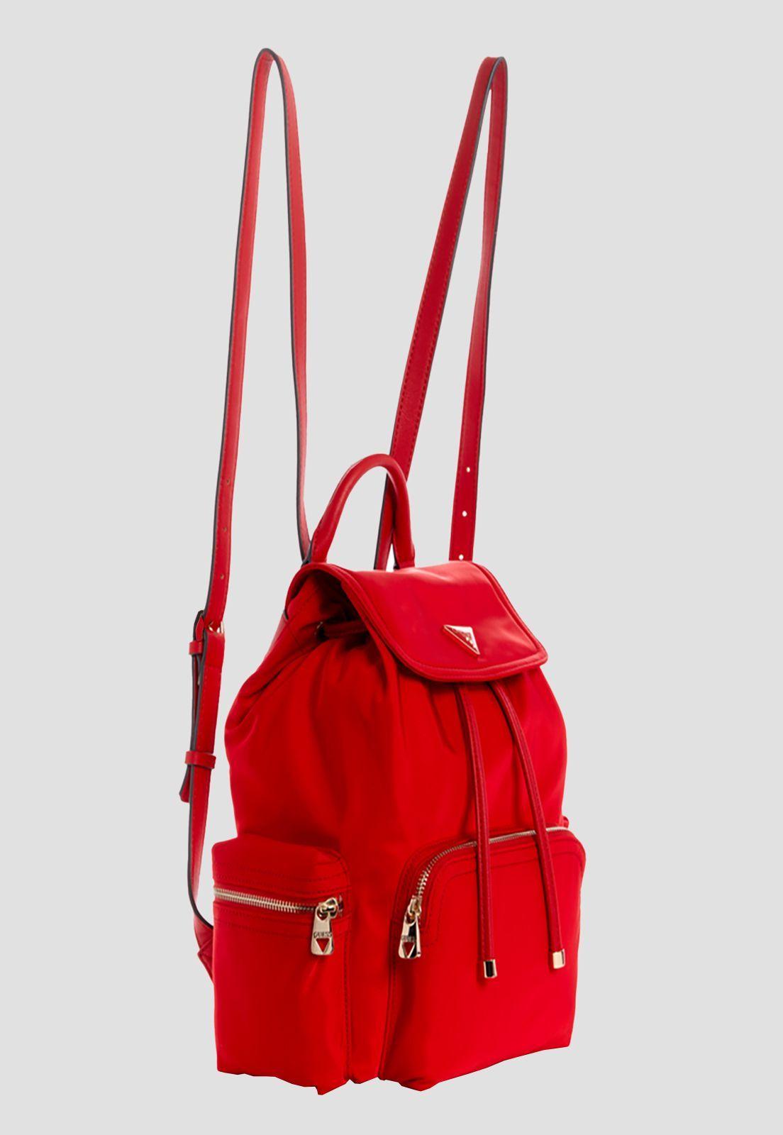 Mochila Eco Gemma Backpack Pir Rojo Guess-1