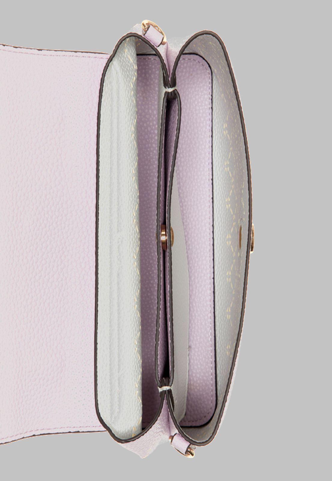 Cartera Guess Amara Top Handle Flap Lil Lila-3