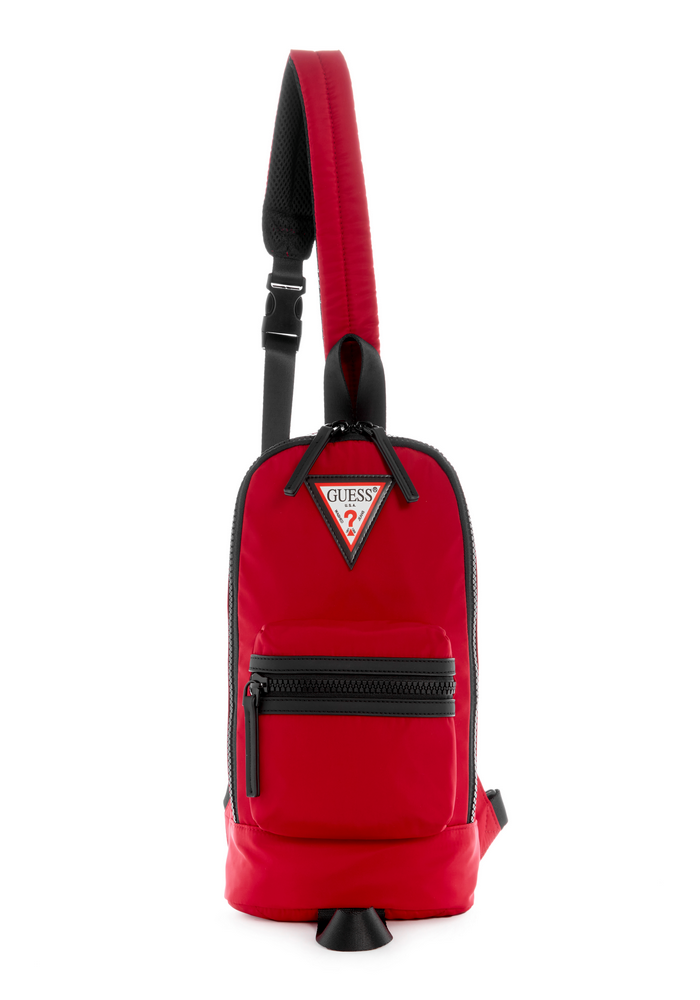 Mochila Guess Originals Sling Backpack Cyr Rojo-0