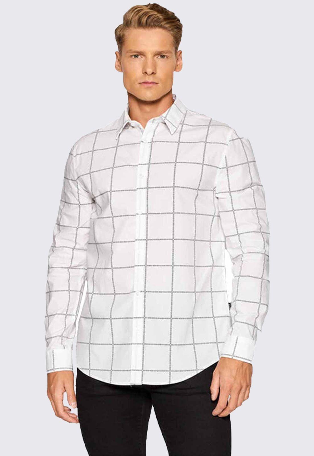 Camisa Guess Ls Sunset Shirt-0