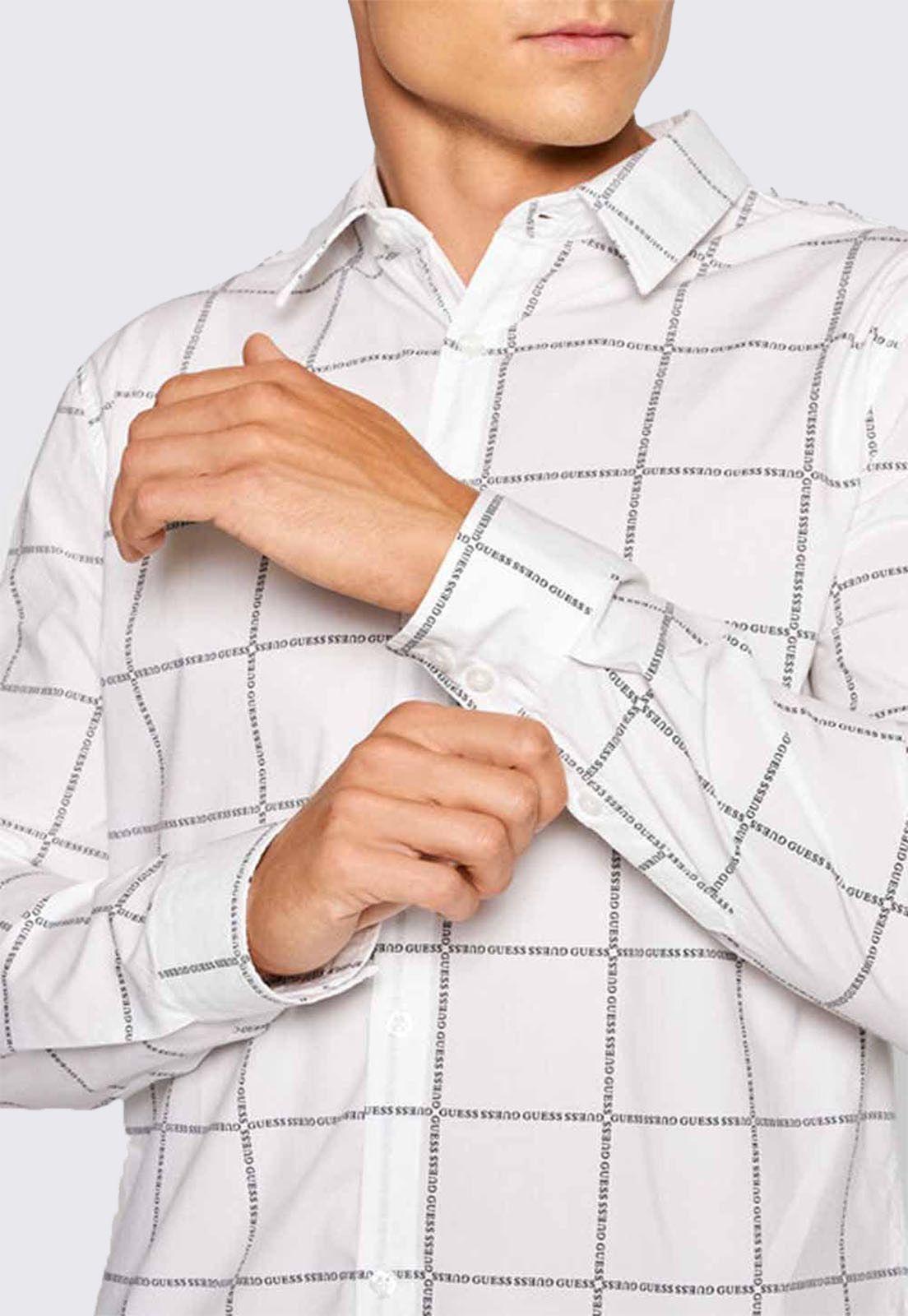 Camisa Guess Ls Sunset Shirt-3