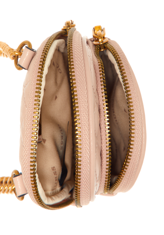 Mini Cartera Maila Chit Chat Nud Beige Guess-3
