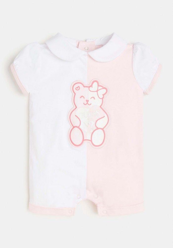 Enterito G Kids Stretch Piquet Sho F048 Rosado-0