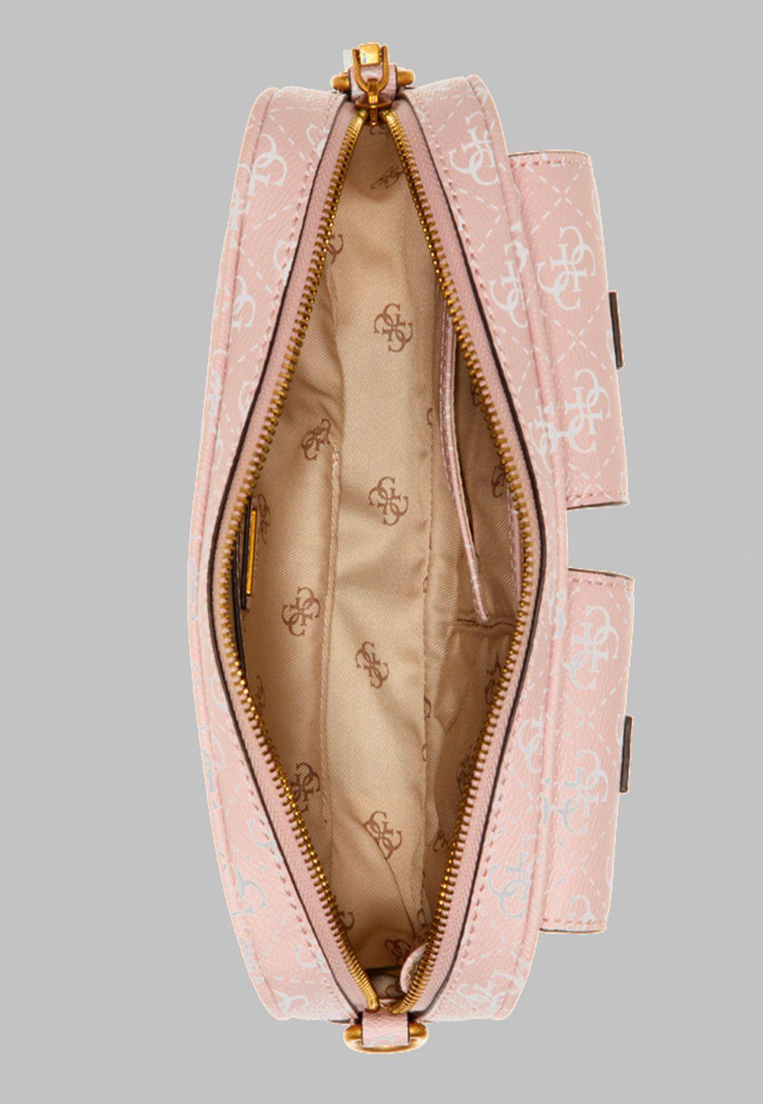 Mini Cartera Guess No Limit Crossbody Sling Pio Rosado-3