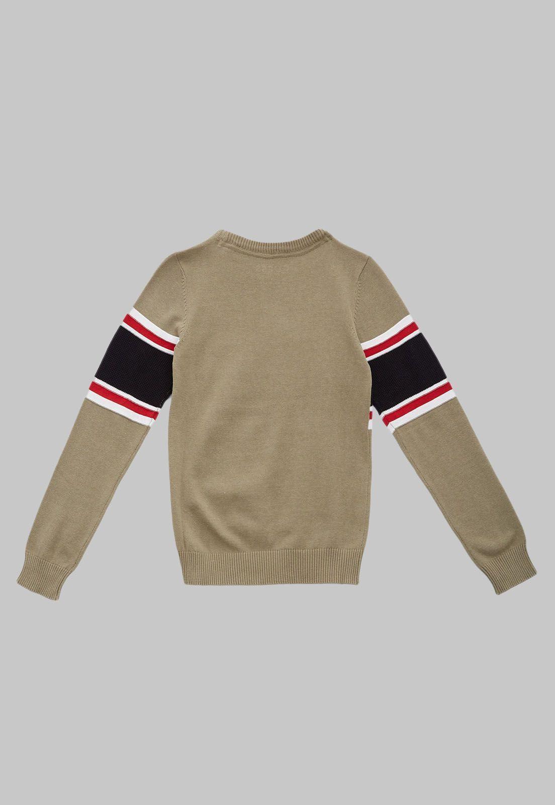 Tejido Ls Sweater G814 Café Guess Kids-1