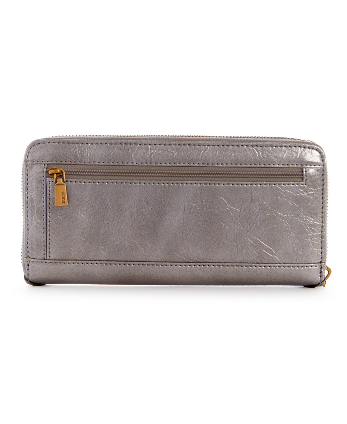 Billetera Guess Amantea Slg Large Zp Gra Plateado-1