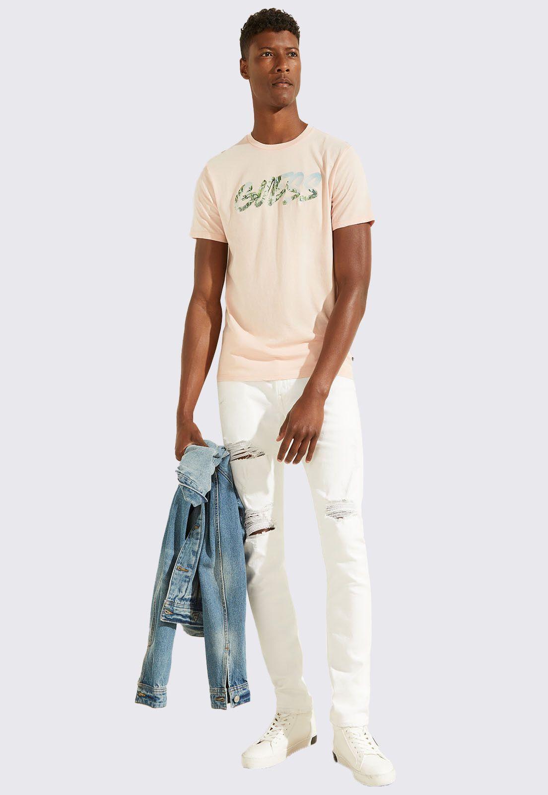 Polera Guess Ss Graffiti Logo Tee-1