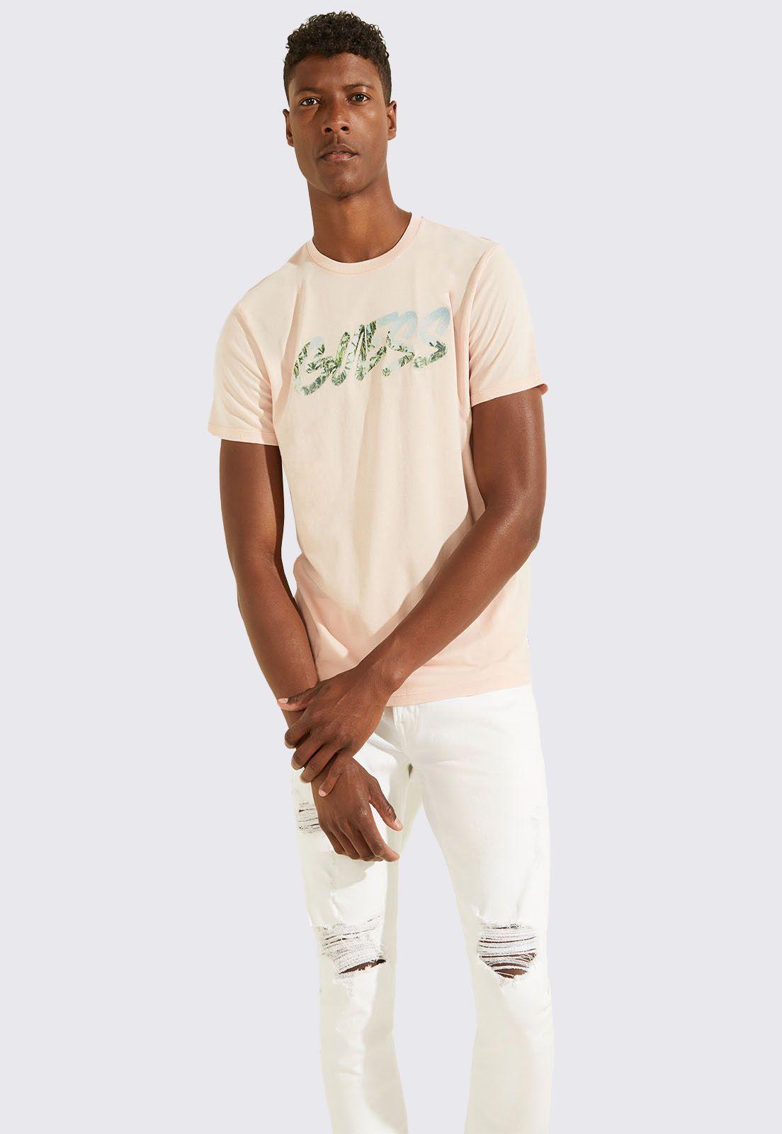 Polera Guess Ss Graffiti Logo Tee-2