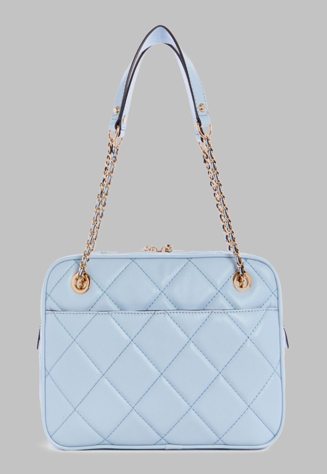 Cartera Guess Cessily Top Zip Shoulder Bag Pod Celeste-2