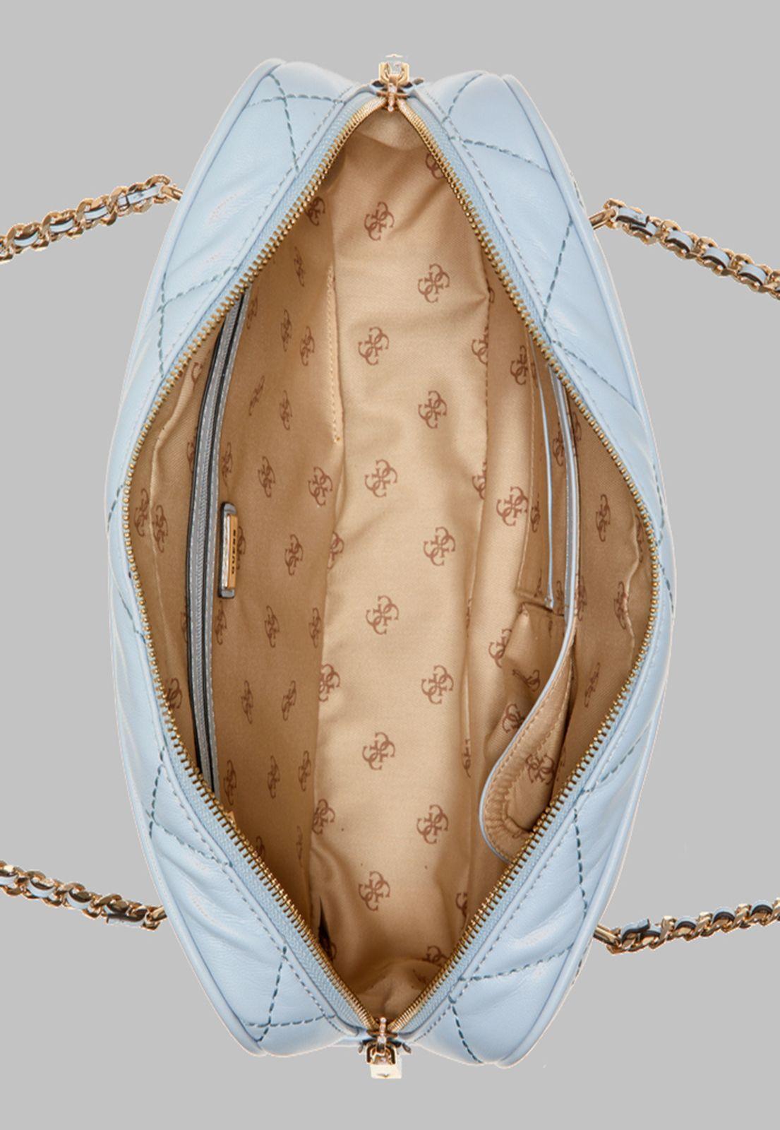 Cartera Guess Cessily Top Zip Shoulder Bag Pod Celeste-3