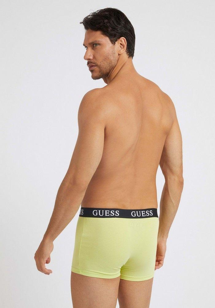 Boxer Guess Joe Boxer Trunk 3 Pack F88O Verde-5