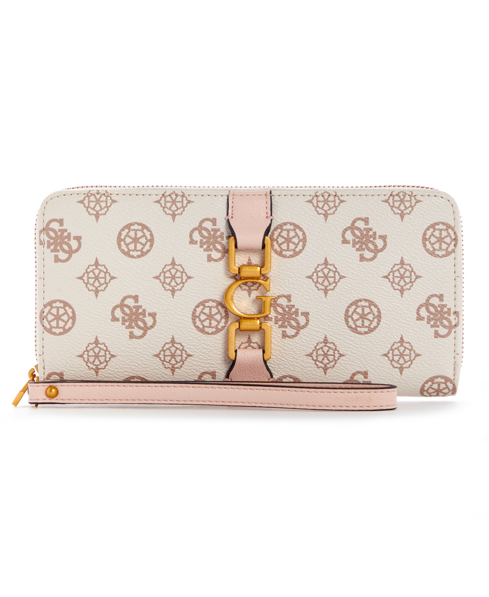 Billetera Guess Briana  Large  Around Crg Crema-0