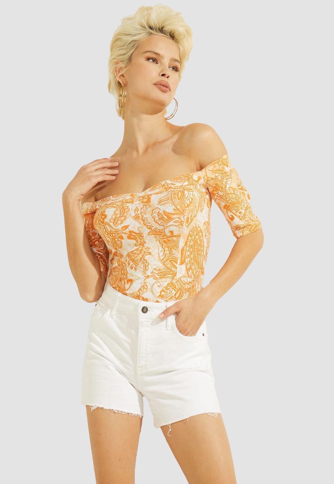 Polera Guess Half Slv Printed Jada-0