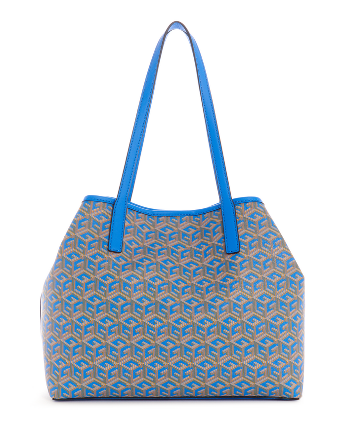 Cartera Guess Vikky Tote Aql Azul-2