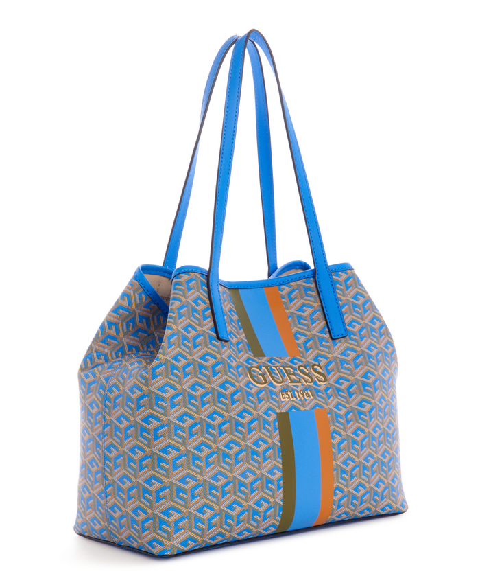Cartera Guess Vikky Tote Aql Azul-1