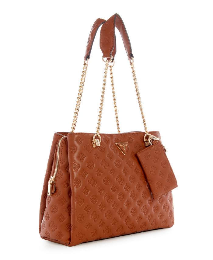 Cartera Guess La Femme Grlfrnd Shldr Stchl Cog Café-1