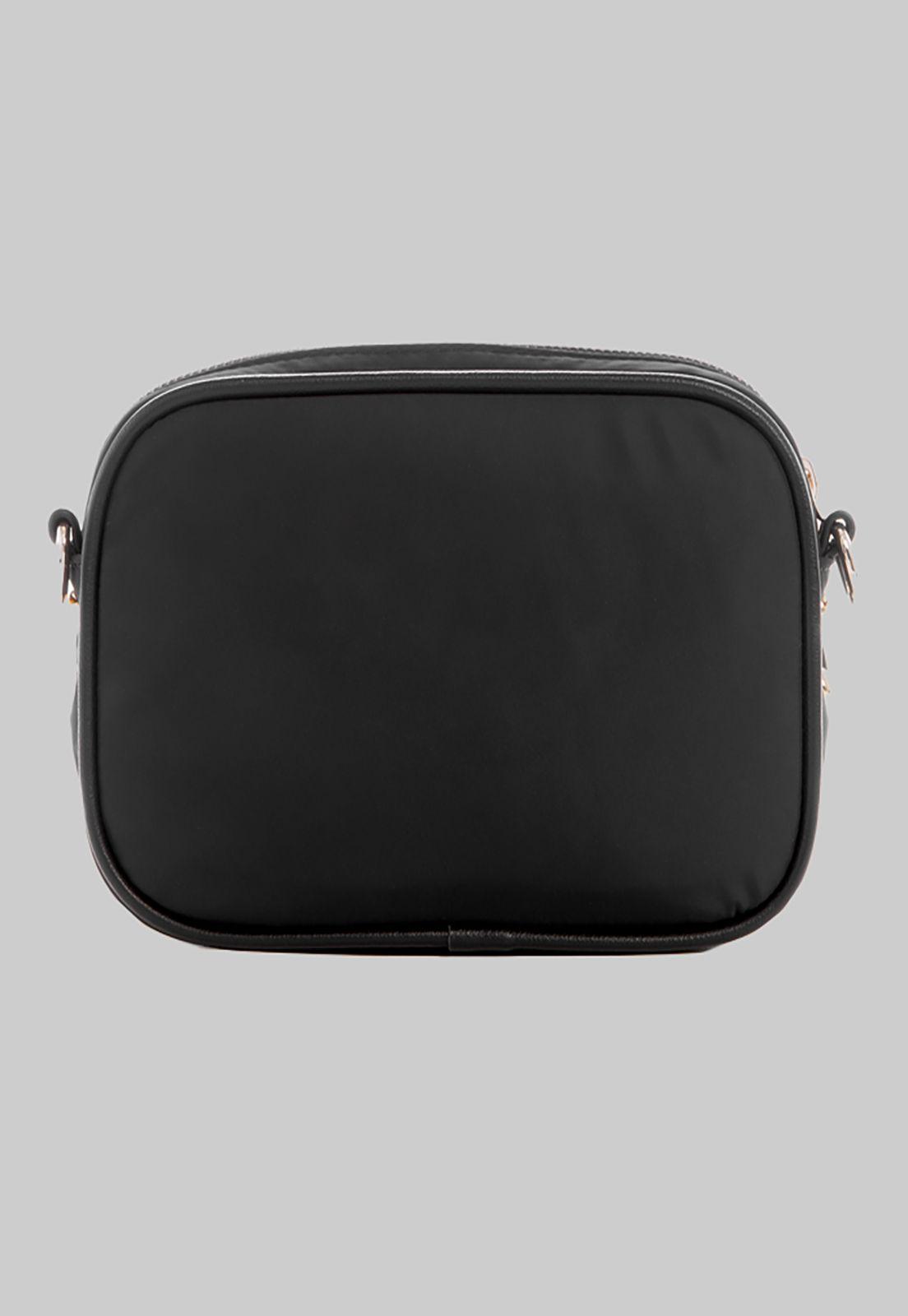 Mini Cartera Guess Eco Gemma Crossbody Camera Bla Negro-2