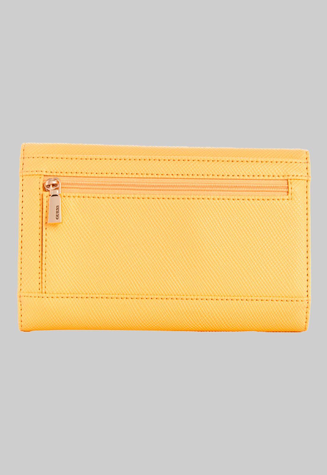 Billetera Laurel Multi Clutch Ppc Amarillo Guess-1