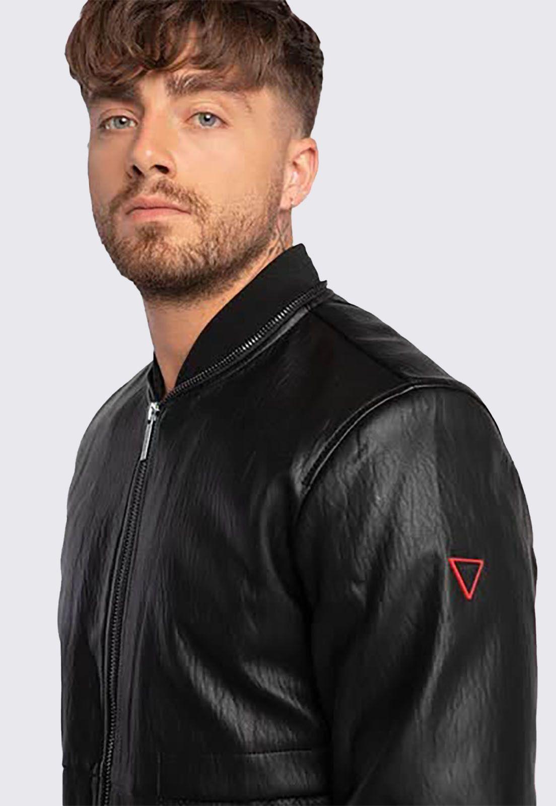 Chaqueta Guess Pu Leather Bomber-2