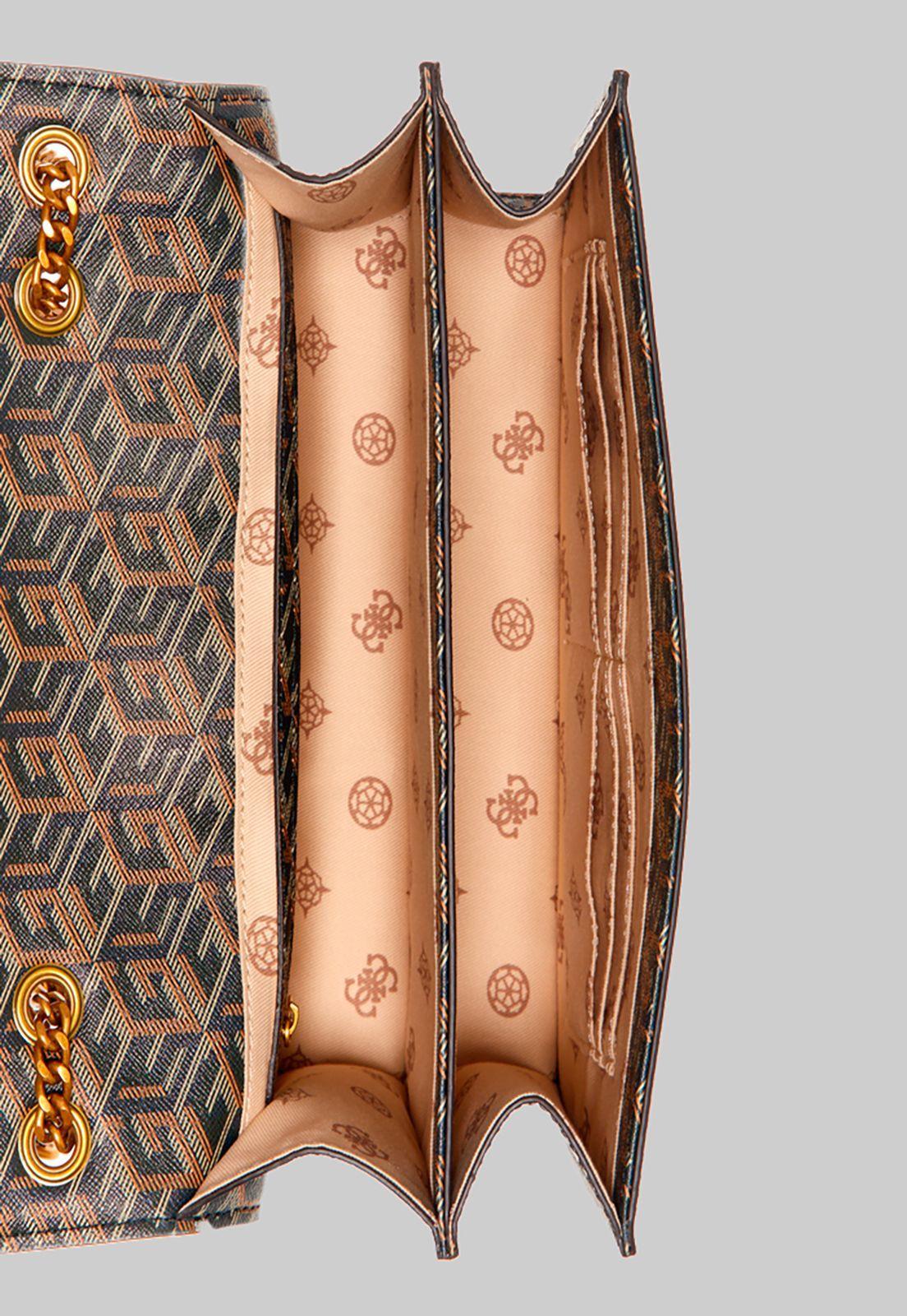 Cartera Atene Convertible Xbody Blo Negro Guess-2