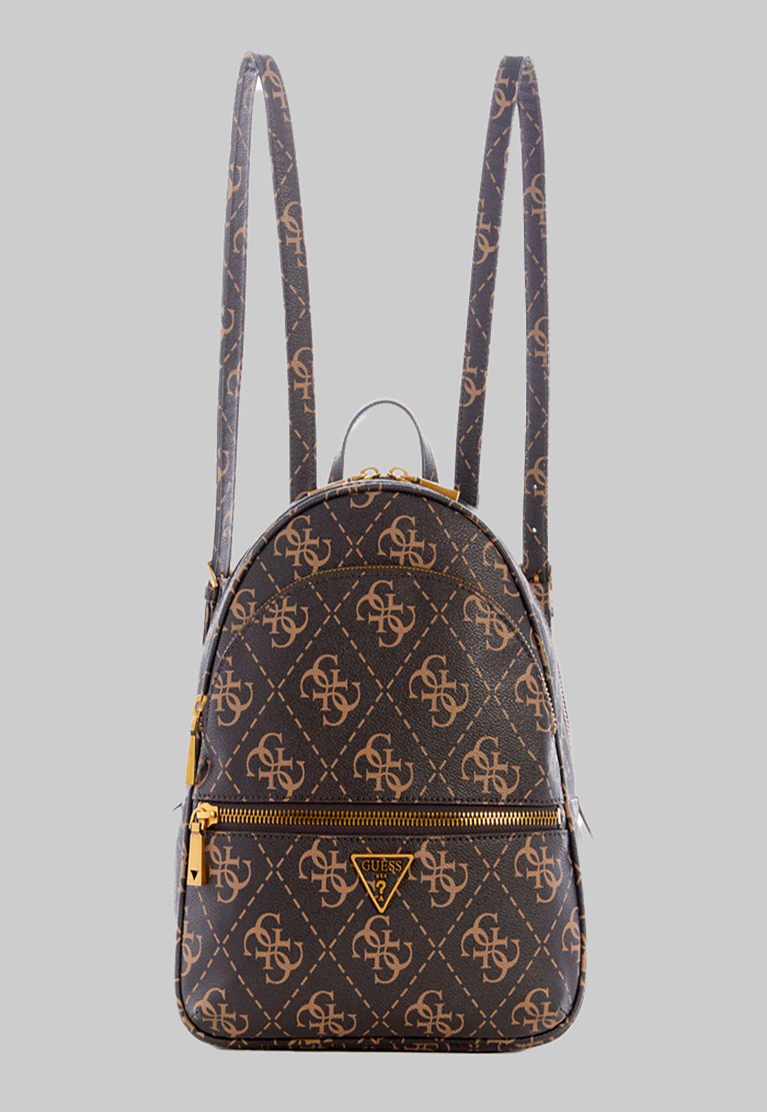 Mochila Guess Manhattan Large Backpack Bnl Café-0
