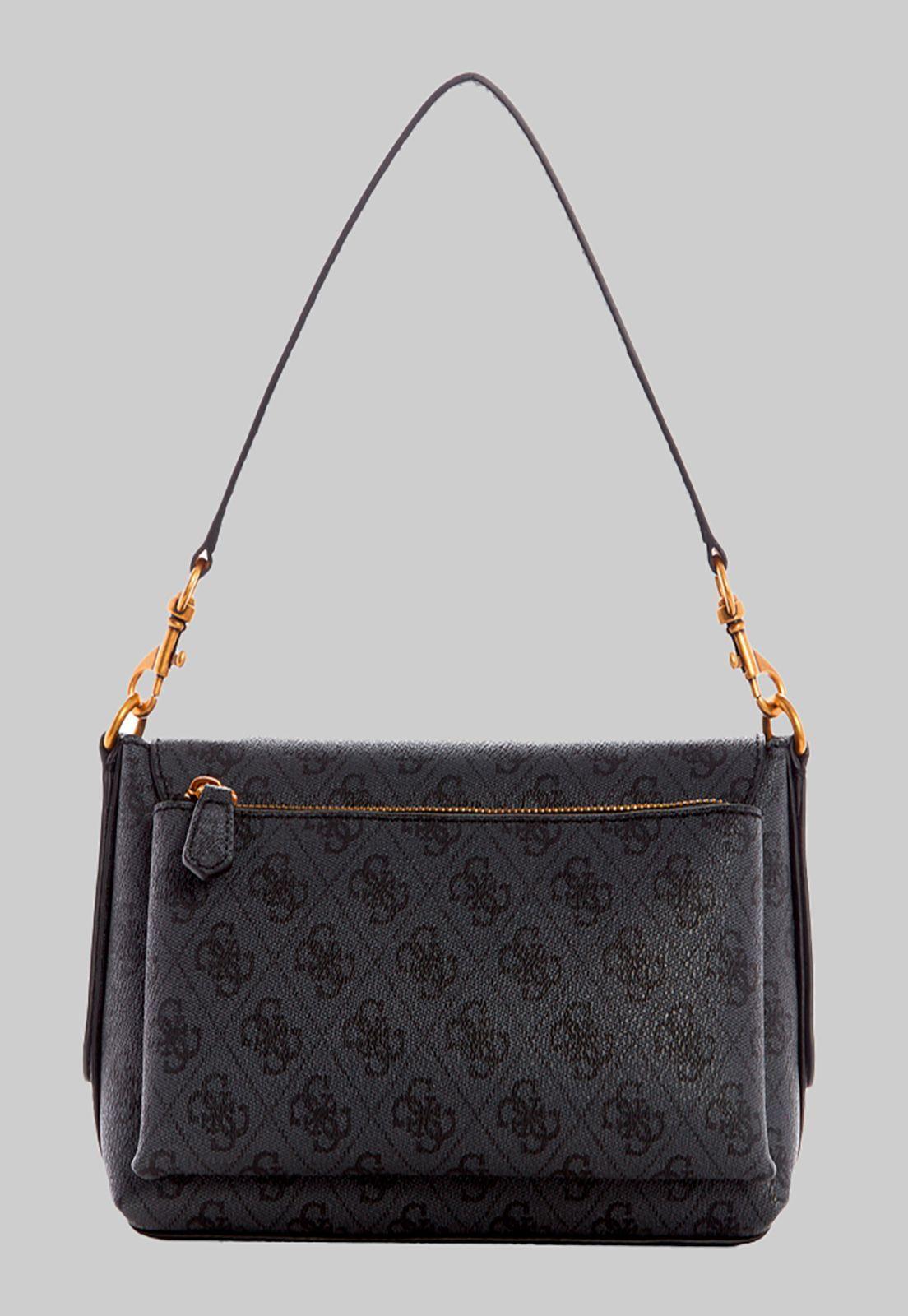 Cartera Eco Brenton Shoulder Clo Carbon Guess-2