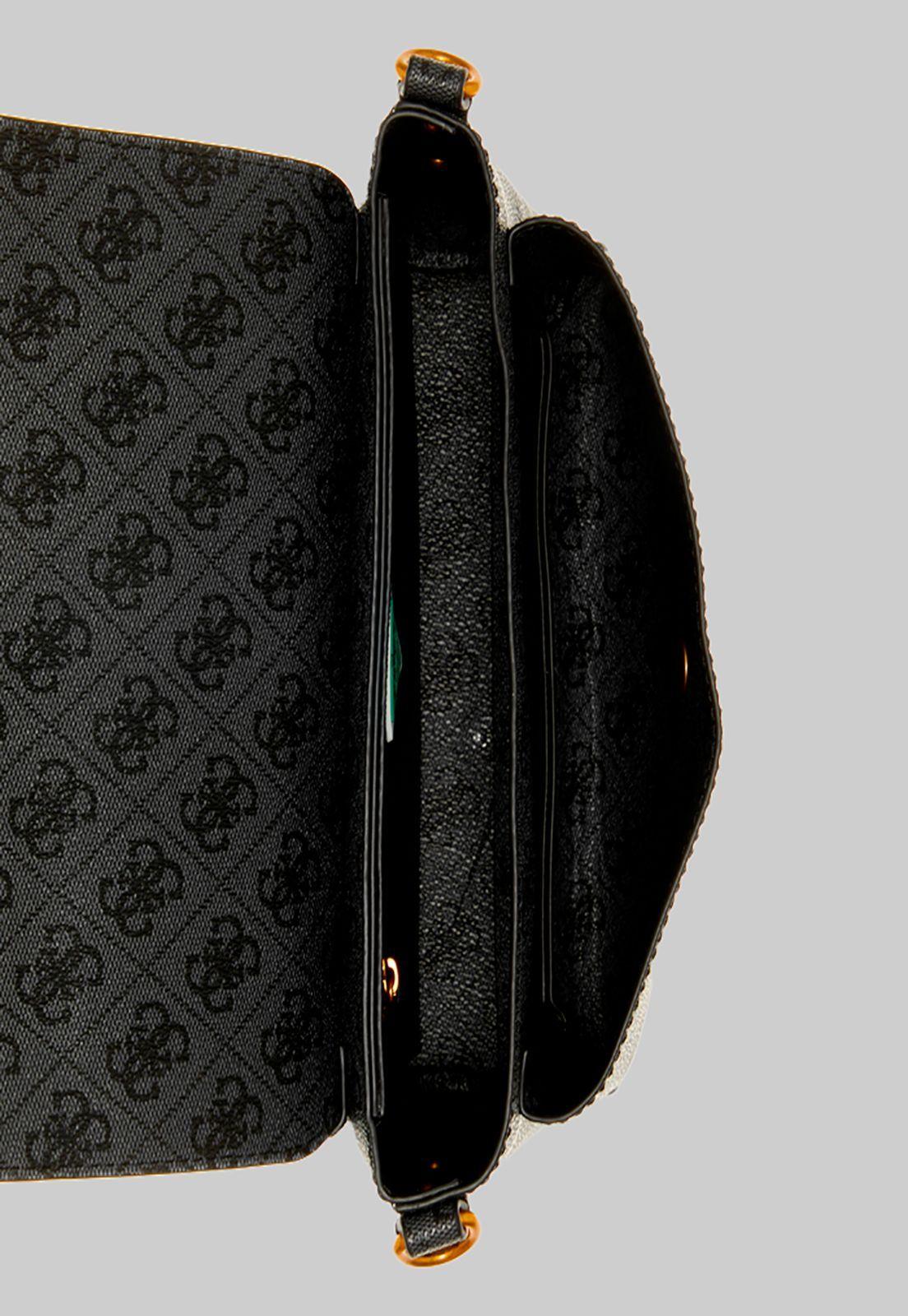 Cartera Eco Brenton Shoulder Clo Carbon Guess-3