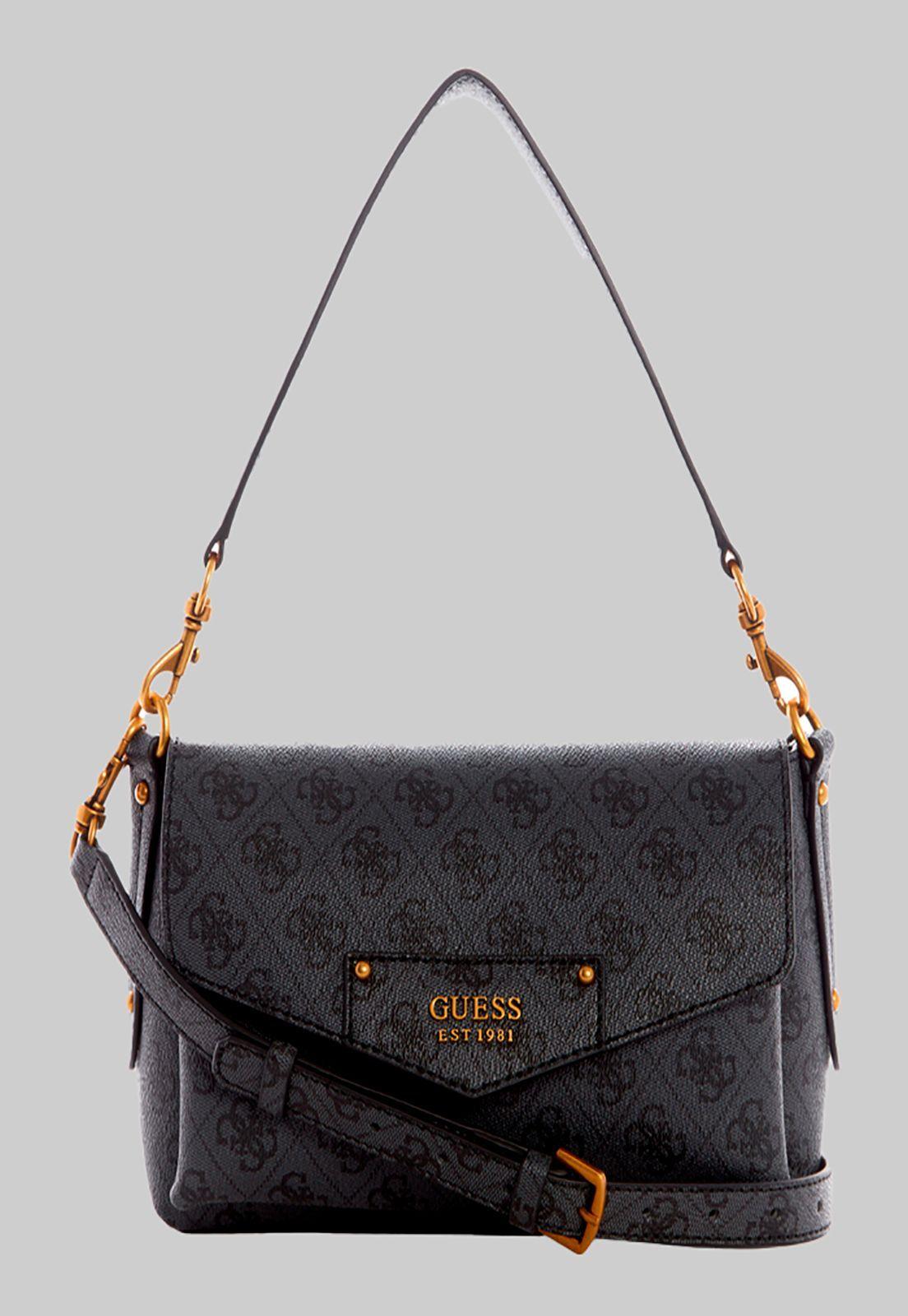 Cartera Eco Brenton Shoulder Clo Carbon Guess-0