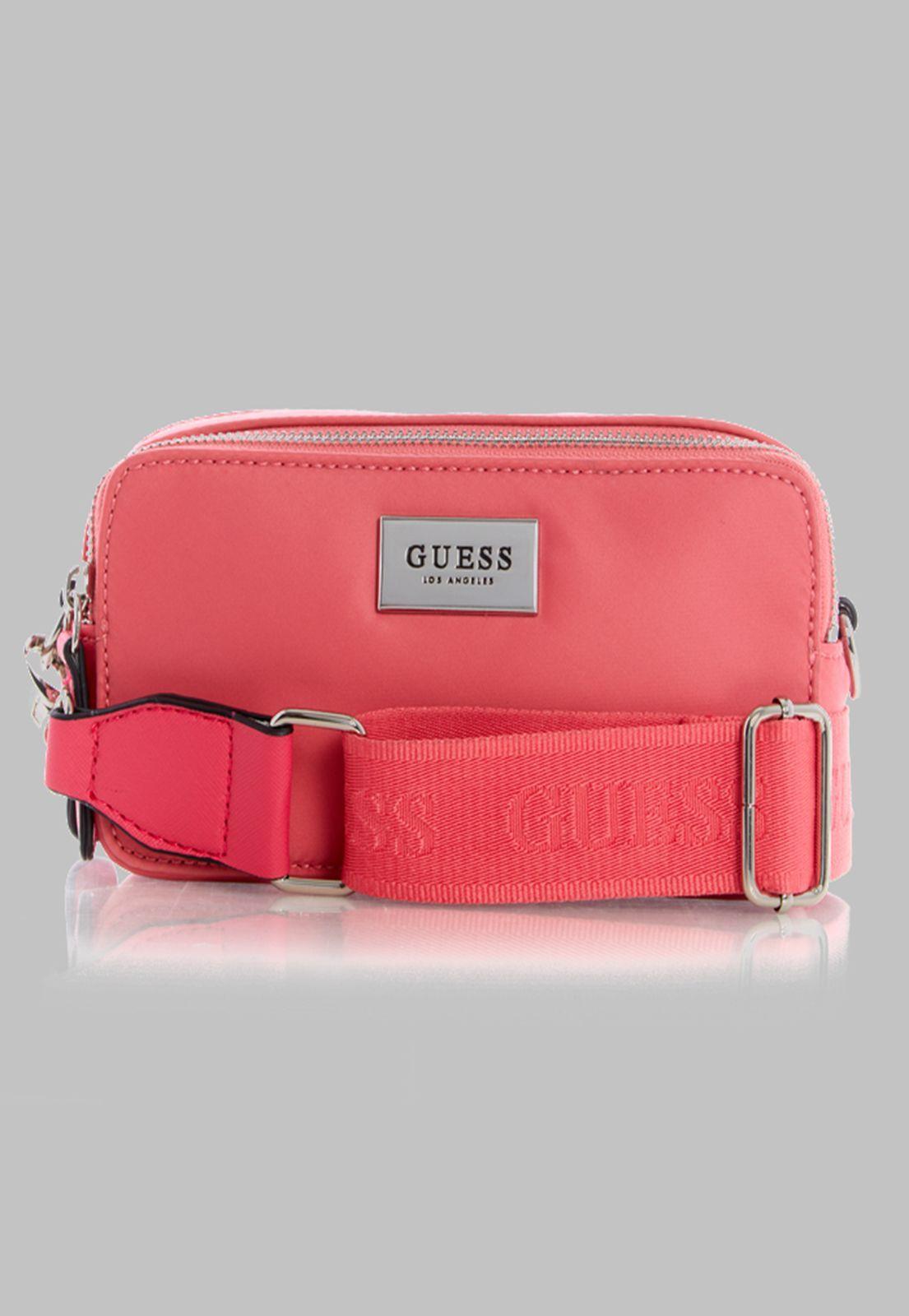 Cartera G Factory Bessemer Double Zip Crossbody Lip Rosado-0