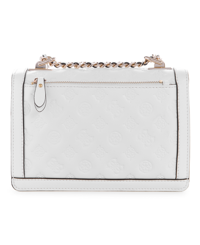 Cartera Guess Abey Convertible Xbody Flap Whi Blanco-2