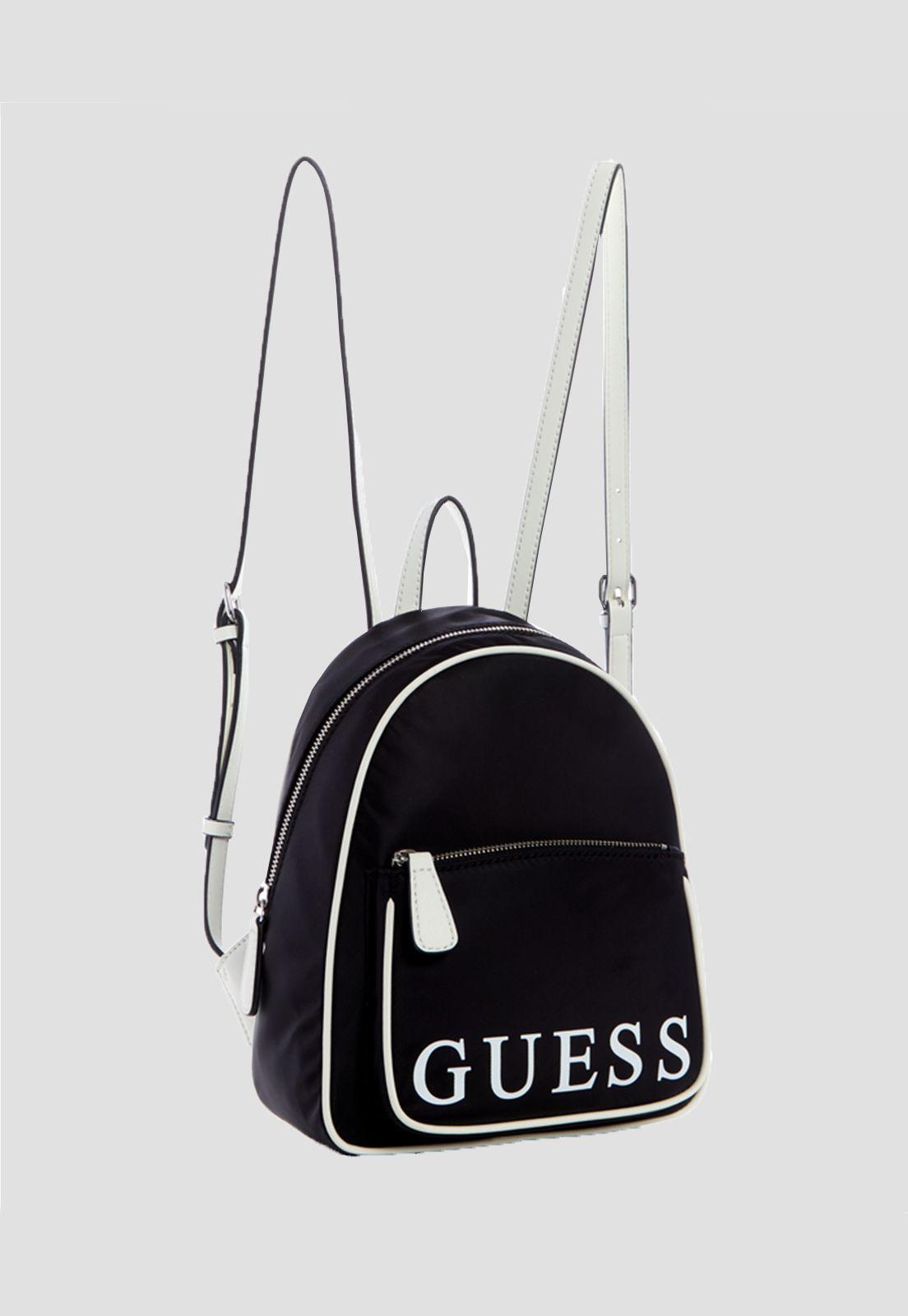 Mochila Cullman Small Backpack Bla Negro Guess-1