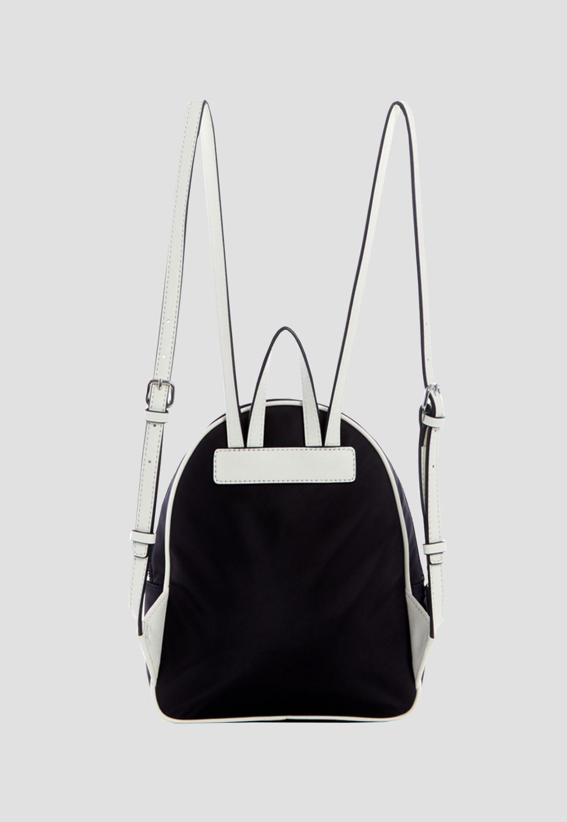 Mochila Cullman Small Backpack Bla Negro Guess-2