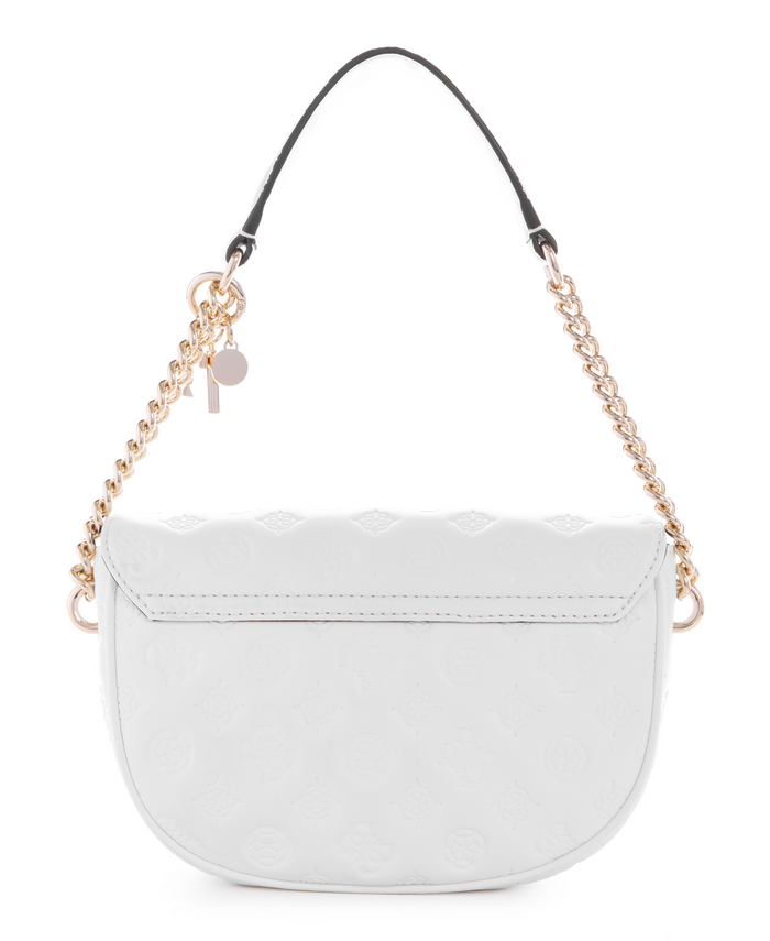 Cartera Guess La Femme Flap Shoulder Bag Whi Blanco-2