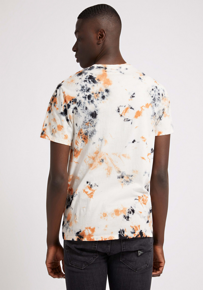Polera Guess Ss Bsc Tie Dye Logo Tee F51J MULTICOLOR-1